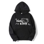 Capuche Noir Hello Kitty Mignonnerie assurée