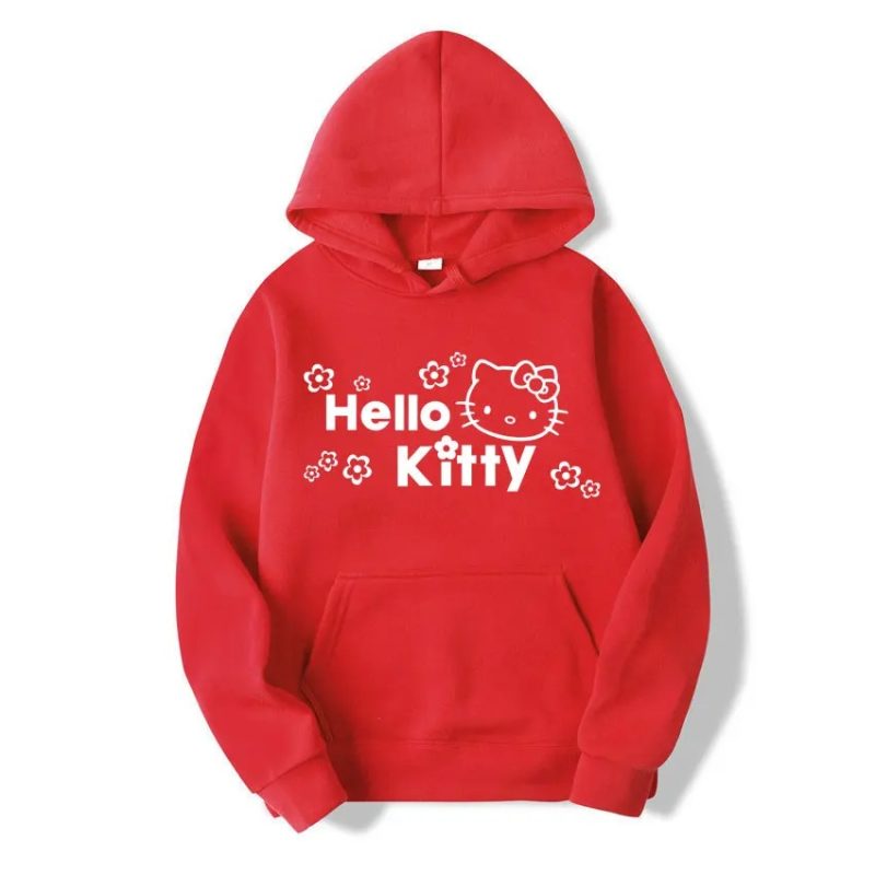 Capuche Rouge Hello Kitty Mignonnerie assurée