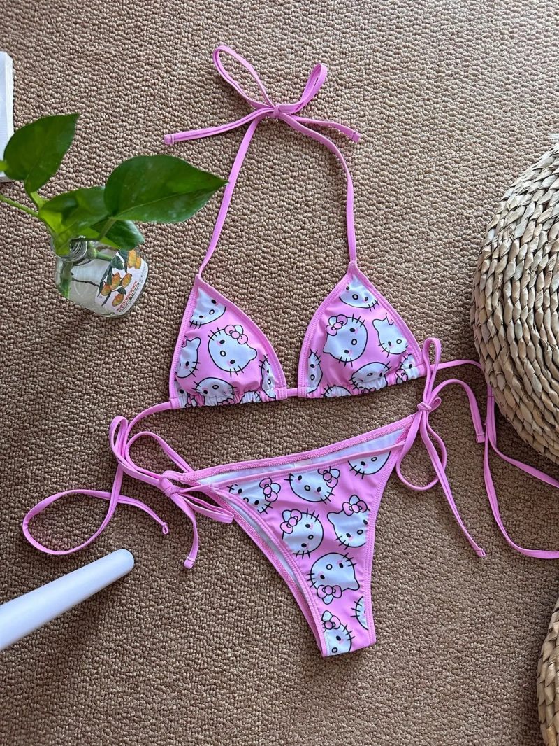 Maillot bain Hello Kitty Rose Kawii