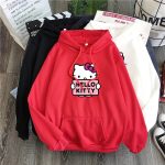 capuche Hello Kitty mignon Rouge