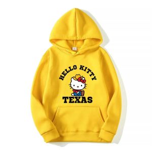 Capuche Jaune Hello Kitty a Texas