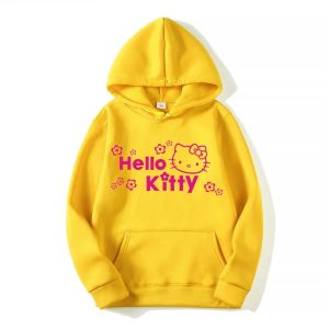 Capuche Jaune Hello Kitty Mignonnerie assurée