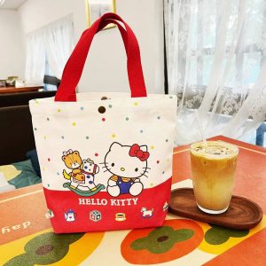 Sac en toile pour femme Hello Kitty