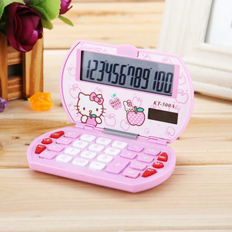 Calculatrice Portable Pliable de Hello Kitty