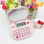 Calculatrice Portable et Pliable de Hello Kitty en Style Kawaii