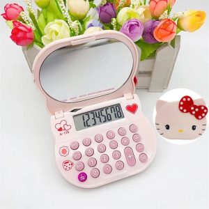 Calculatrice Portable et Pliable de Hello Kitty en Style Kawaii