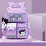 Cartable scolaire Kuroumi Mauve