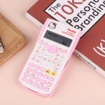 Calculatrice Hello Kitty Rose