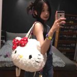 Sac à main Hello Kitty en peluche pour Femme