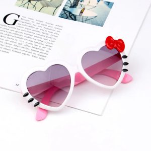 Lunettes Hello Kitty Cœur Blanc