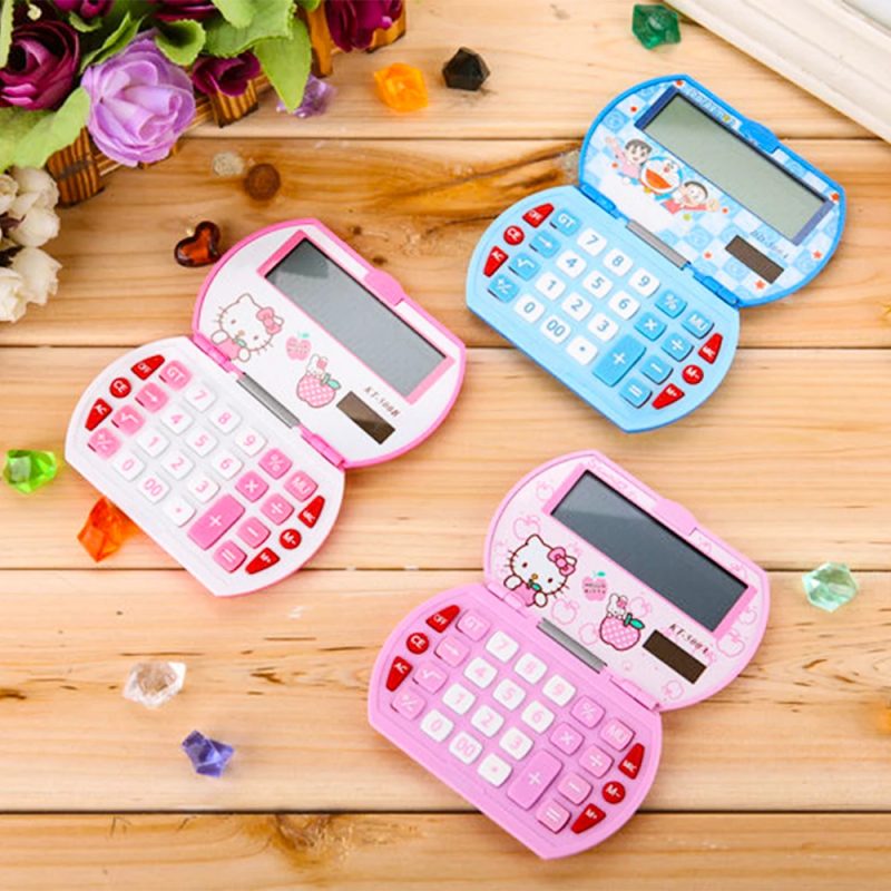 Calculatrice Portable Pliable de Hello Kitty