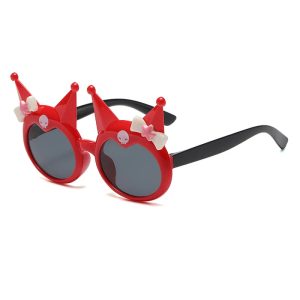 Lunettes de soleil Kawaii Kuromi Rouge