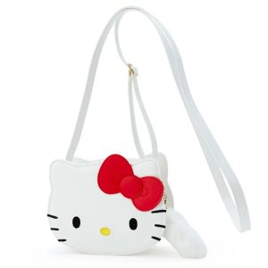 Sac à main en cuir PU pour femmes Hello Kitty Style Kawaii