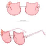 Lunettes de soleil Hello Kitty pour enfants Rose