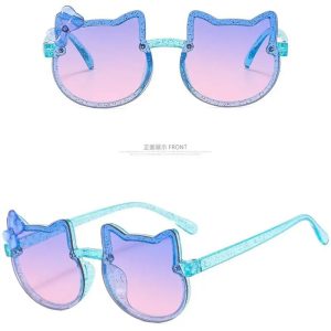 Lunettes de soleil Hello Kitty pour enfants Bleu