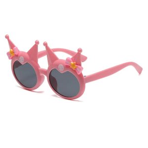 Lunettes de soleil Kawaii Kuromi Rose