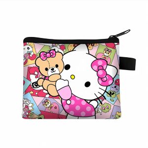 Porte Monnaie Créatif Hello Kitty Avec un Poupée