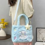 Sac à main en peluche Cinnamoroll pour femme