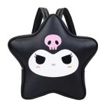 Sac en cuir PU pour femmes Kuromi