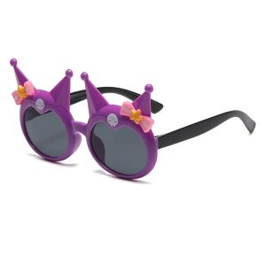 Lunettes de soleil Kawaii Kuromi Violet