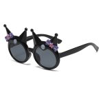 Lunettes de soleil Kawaii Kuromi Noir