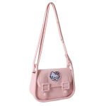 Sac à main en cuir PU pour femme Hello Kitty Style Kawaii