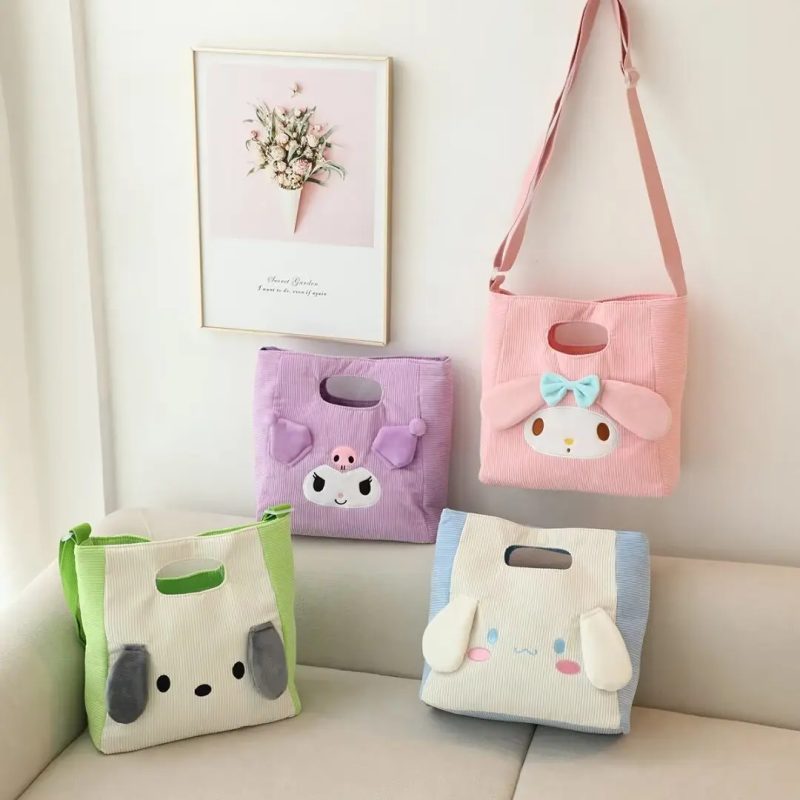 Sac à Main en Peluche Style Kawaii Cinnamoroll