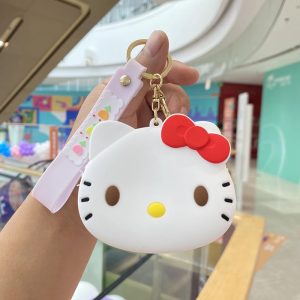 Porte Monnaie en Silicon Hello Kitty