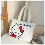 Sac fourre-tout de Hello Kitty en coton pour filles