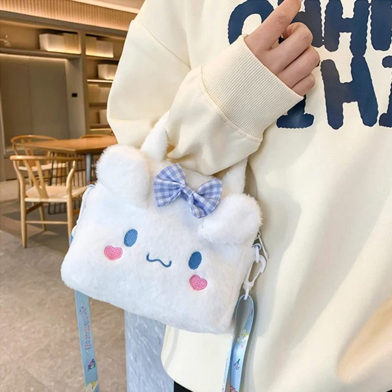 Sac à main Kawaii Sac en peluche Cinnamoroll