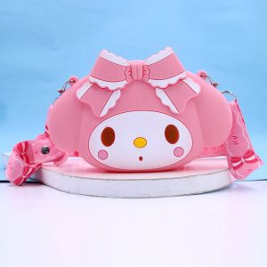 Sac à bandoulière en silicone de My Melody Blanc