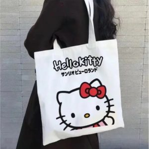 Sac à main en toile Hello Kitty Style Kawaii