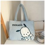 Sac fourre-tout de Pochacco en coton pour filles