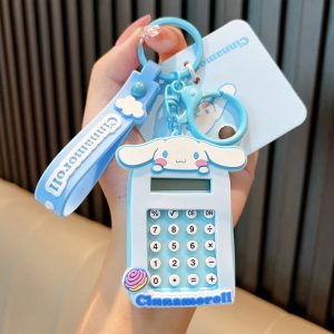 Calculatrice et Porte clé de Cinnamoroll