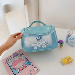 Sac à Main Hello Kitty Trousse de maquillage Kawaii Cinnamoroll