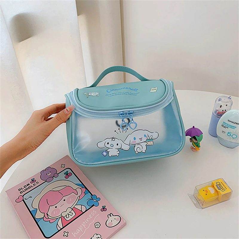 Sac à Main Hello Kitty Trousse de maquillage Kawaii Cinnamoroll