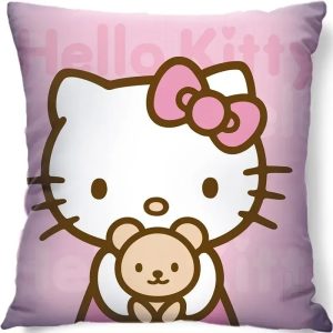 Taie D'oreiller Rose Hello Kitty