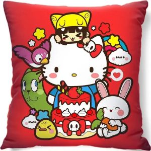 Taie D'oreiller Mignon Hello Kitty