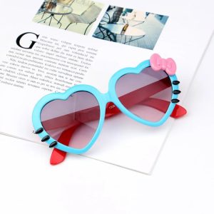 Lunettes Hello Kitty Cœur Bleu