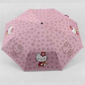 Parapluie de Hello Kitty en Style de Kawaii pour enfants