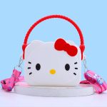 Sac à bandoulière en silicone Hello Kitty