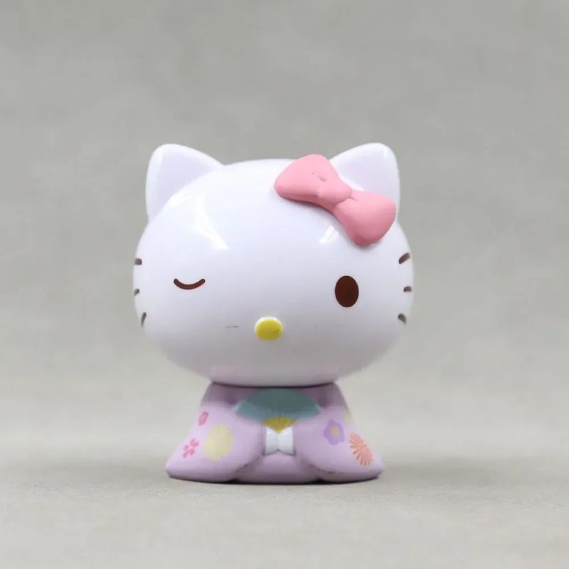 Figurine Hello Kitty Papillon Rose