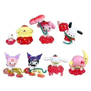 Figurine Hello Kitty 8 Piece