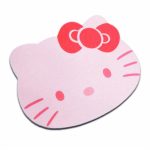 Sanurgente-Tapis de souris Hello Kitty Rose pour filles