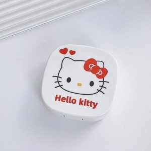 Mini Miroir de Hello Kitty Papillon Rouge