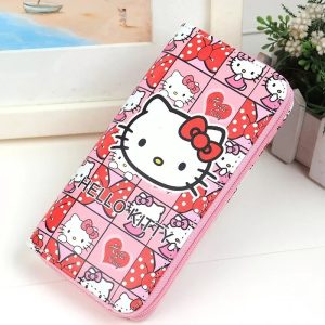 Porte Monnaie Hello Kitty De Papillon Rouge