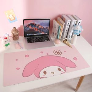 Tapis de souris de bureau grande taille My Melody