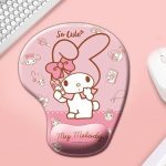 Tapis de souris My Melody avec protection des poignets