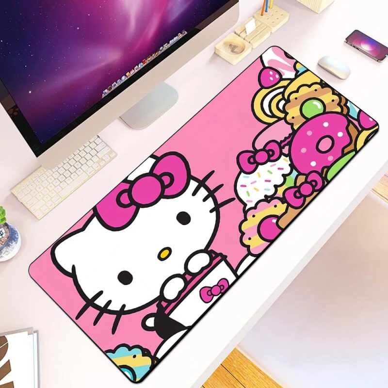 Tapis de Souris Hello Kitty Rose Kawii