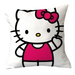 Taie D'oreiller Noeud Hello Kitty